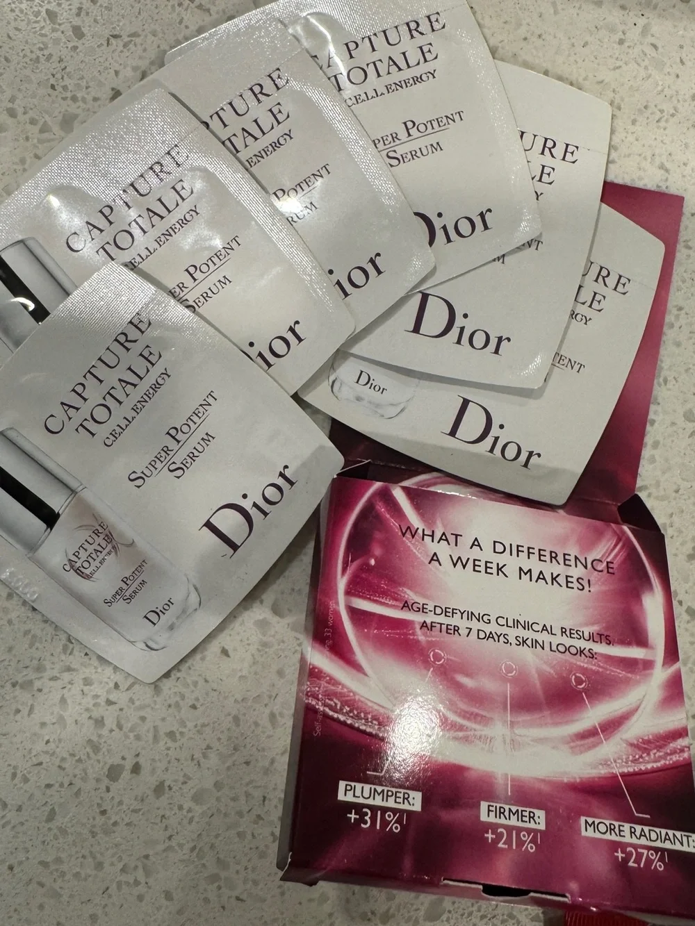 Dior & YSL Assorted Women Makeup Sampler - Red, Pink, Nude